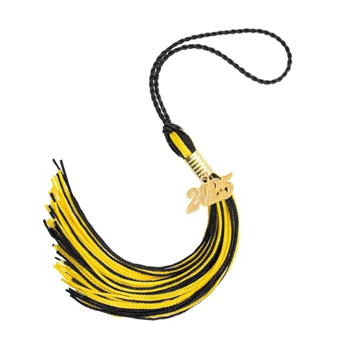 2025 Tassel - Black and Gold