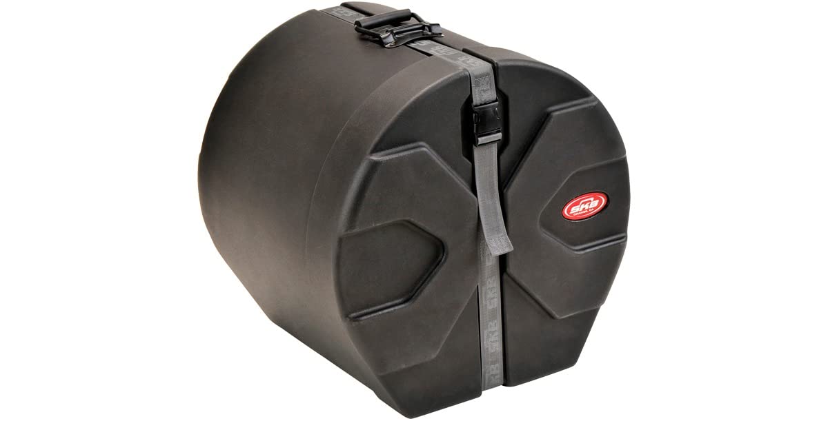 SKB 12x14 Inch Padded Tom Drum Case - Heavy Duty Protection for Drum Storage & Transport - Perfect for Musicians, Bands & Live Performances