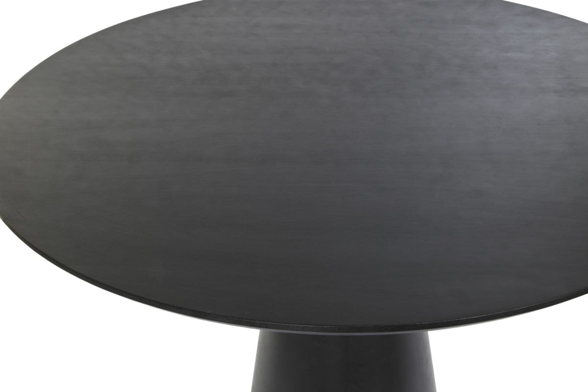 Modern Black Dining Table - Elegant & Durable for Kitchen, Dining Room, or Small Space | Perfect for Family Meals & Entertaining Guests