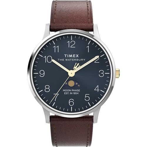 Brown/Stainless Steel/Blue