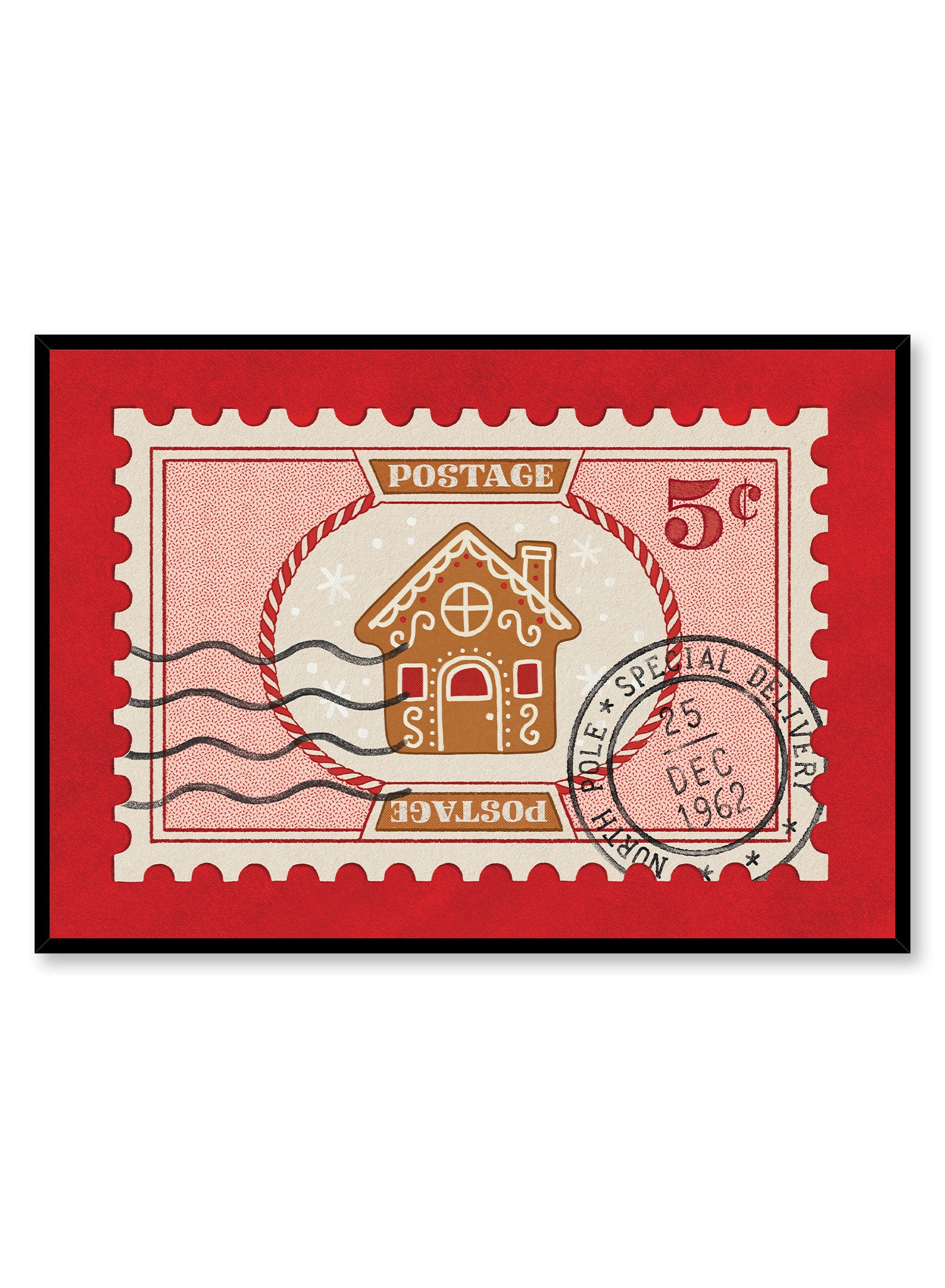 Peppermint-Themed Greeting Postcards & Wall Art Posters - Perfect for Holiday Cards, Home Decor, and Office Gifts
