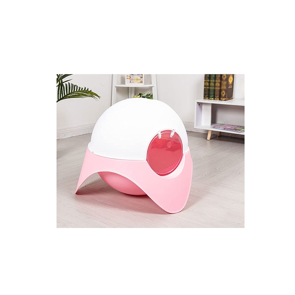 Large Enclosed Cat Litter Box - Splash-Proof Design with Odor Control for Big Cats | Spacious Litter Box for Fat Cats & Multi-Cat Homes | Perfect for Small Apartments & Pet-Friendly Households