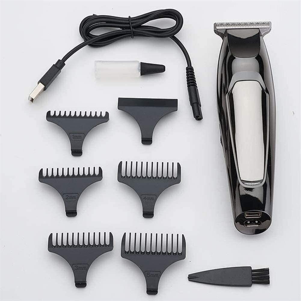 Professional Men's Hair Clippers - Rechargeable Electric Hair Trimmer Kit with Quiet Motor & Sharp Blades for Home Barbering, DIY Haircuts & Salon Styling - Perfect for Beard Trimming, Fades & Hair Grooming