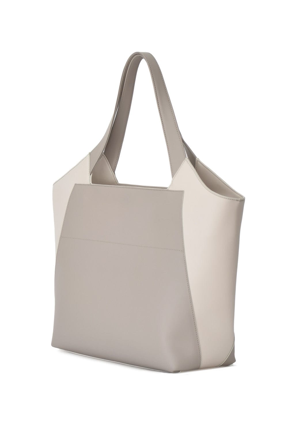 Premium Vegan Leather Business Tote Bag for Women - Professional Bicolor Design - Perfect for Office, Work, Travel & Business Meetings