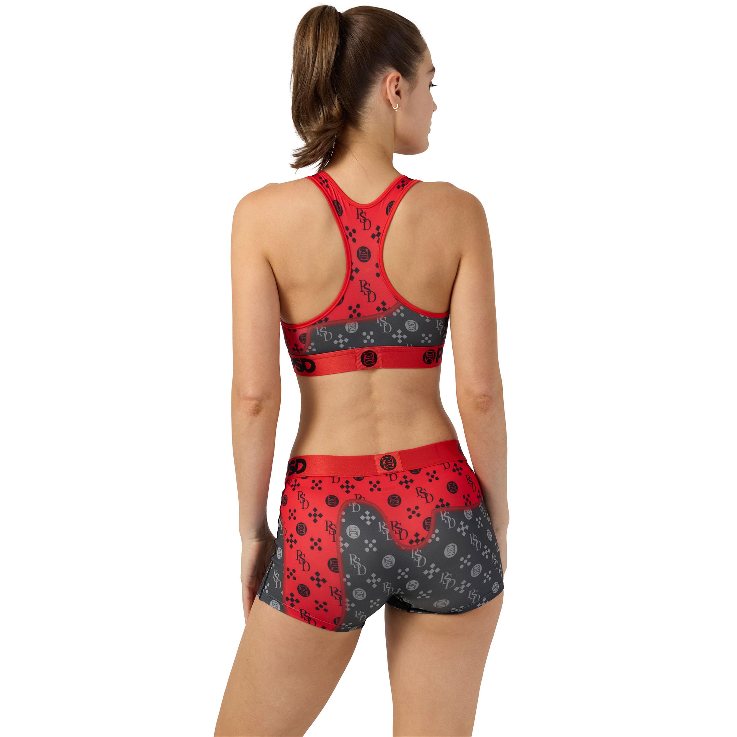 PSD Women's Warface High Support Sports Bra - Racerback Workout Bra with Breathable Microfiber for Running, Yoga & Gym | Comfortable Fitness Apparel for Active Women