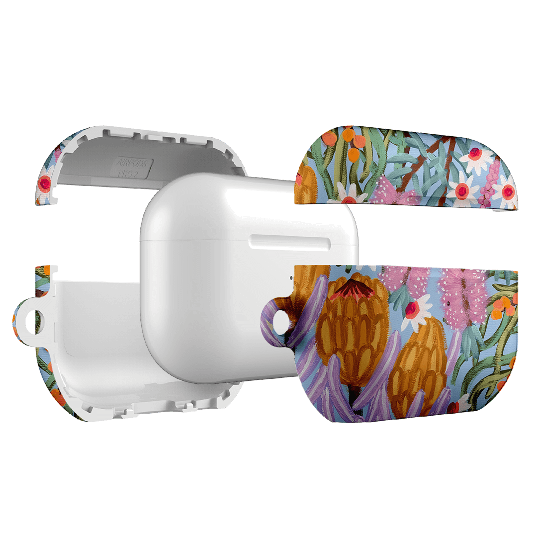 Premium AirPods Pro Case - Shockproof & Waterproof Protective Cover with Carabiner Clip - Perfect for Travel, Workout, and Outdoor Activities