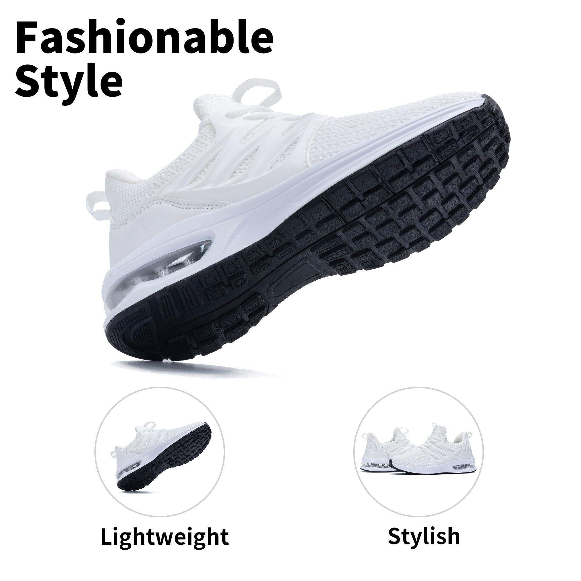 SURRAY Women's Air Cushion Running Shoes - Lightweight Breathable Tennis Gym Workout Sneakers for Jogging, Walking & Training - US Size 5.5-11 | Perfect for Fitness, Sports & Casual Wear