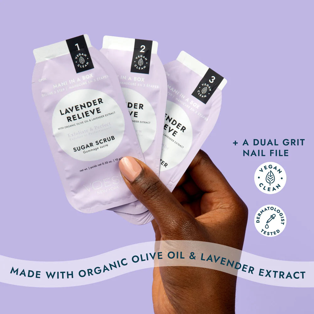 Mani Moments Single Lavender Essential Oil for Stress Relief & Relaxation - Perfect for Aromatherapy, Massage, and Home Diffusers