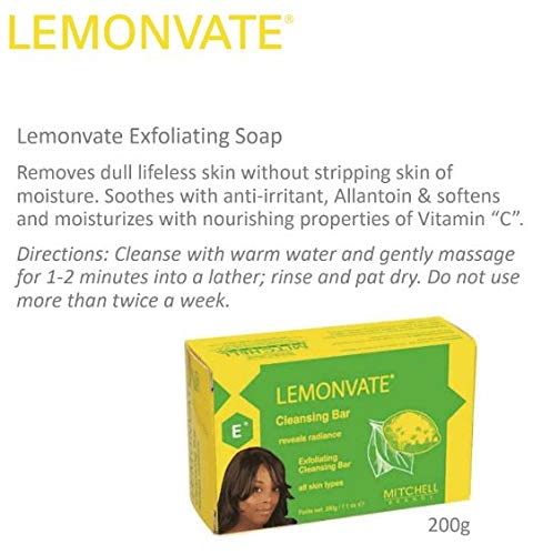 Exfoliating Soap with Vitamin E - 200g Natural Body Scrub for Smooth Skin | Perfect for Dry Skin & Post-Shave Care