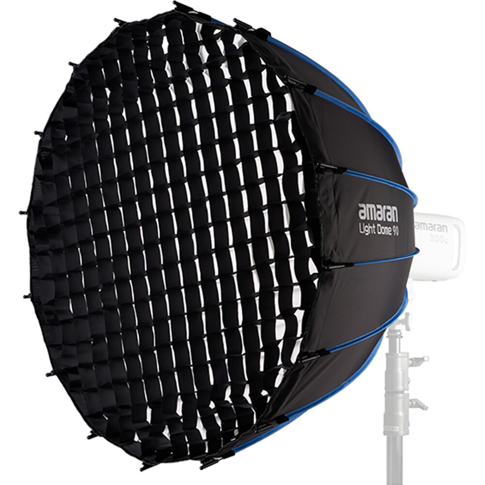 Amaran Light Dome 90 Softbox (3') - Professional Photography Lighting Diffuser for Studio & Portrait Photography | Perfect for YouTube Videos, Product Shoots & Indoor Photography