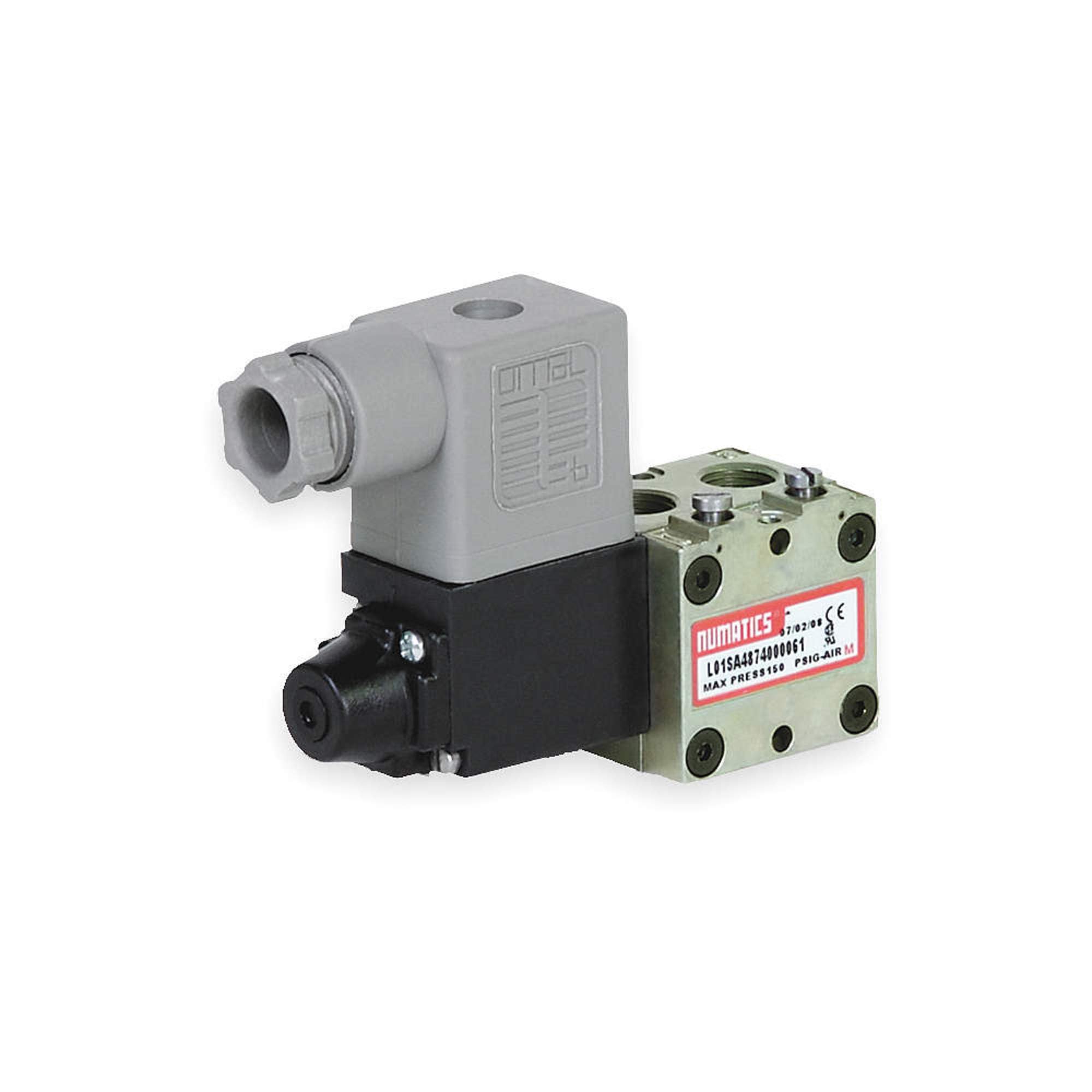 24VDC 1/8 Inch Solenoid Air Control Valve - High Performance Pneumatic Valve for Industrial Automation & HVAC Systems | Perfect for Air Compressors, Pneumatic Tools & Fluid Control Applications