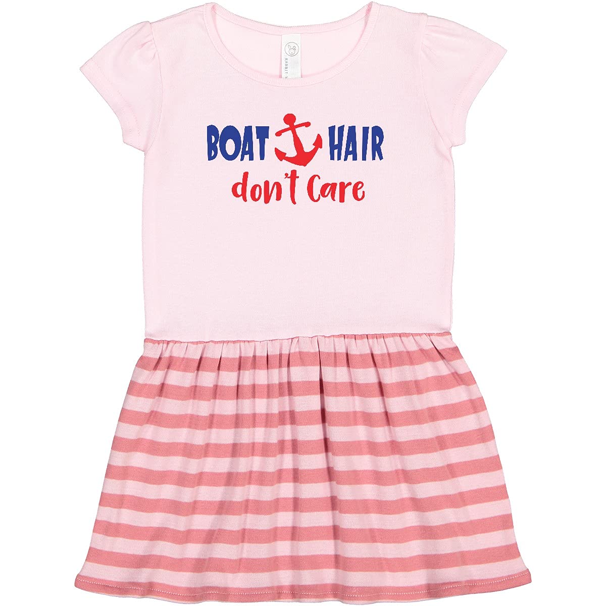 Inktastic Boat Anchor Sailor Dress for Toddlers - Perfect for Sailing & Beach Outings