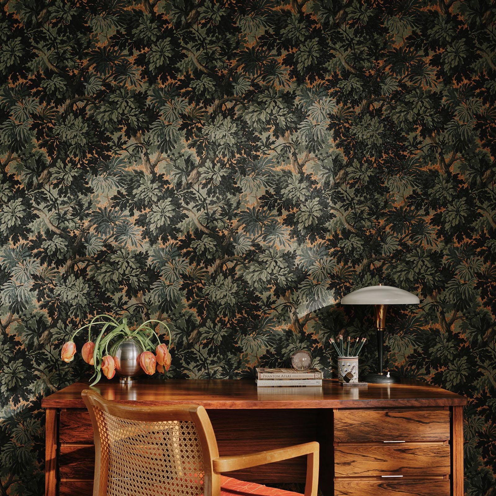 FORIS Cork Wallpaper - Cerulean Blue Peel and Stick Wallpaper for Home & Office Decor | Eco-Friendly Self-Adhesive Wall Covering for Bedroom, Living Room, Kitchen Backsplash