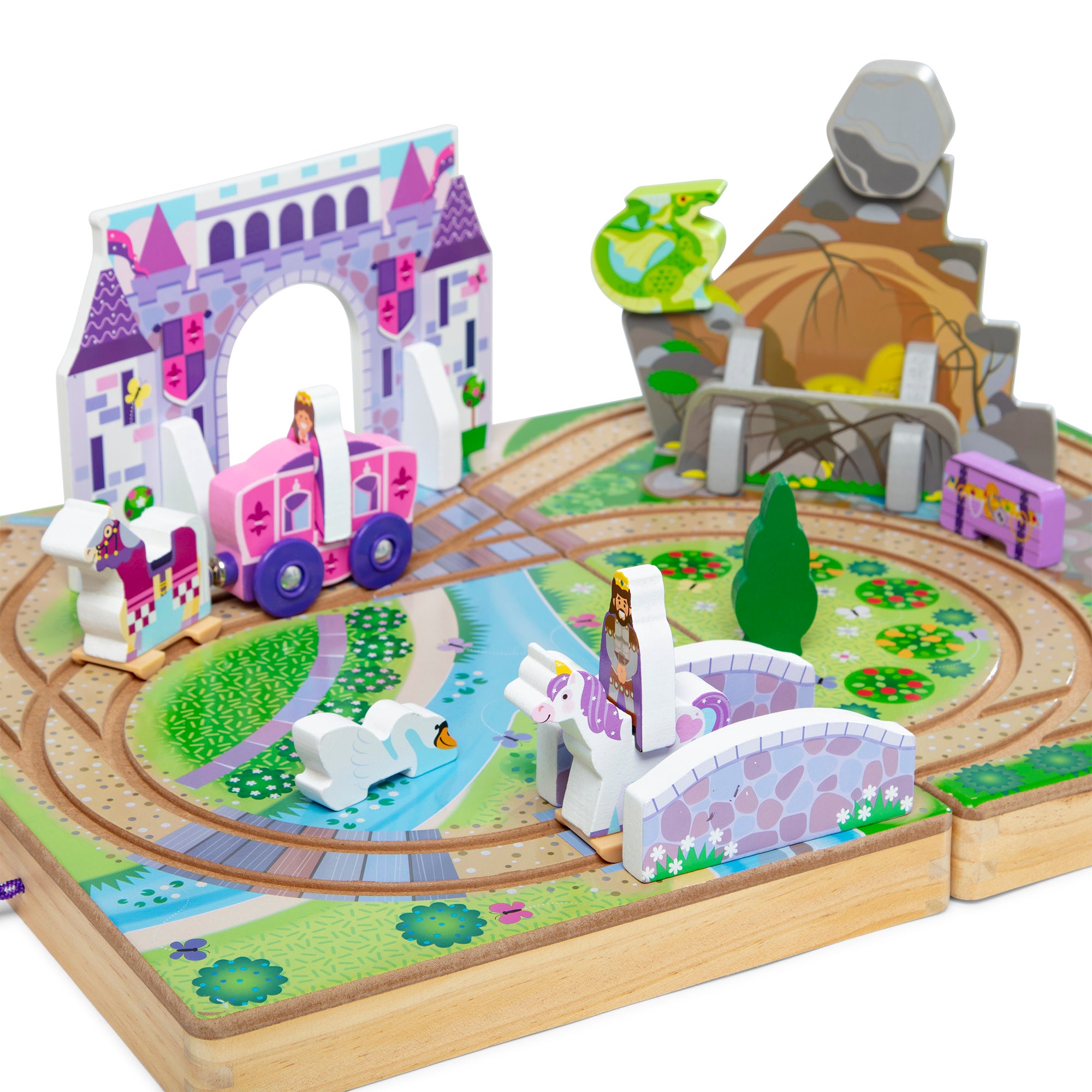 Take Along Kingdom - Portable Travel Toys for Kids, Fun & Educational Playset - Perfect for Road Trips, Airplane Rides & Outdoor Adventures
