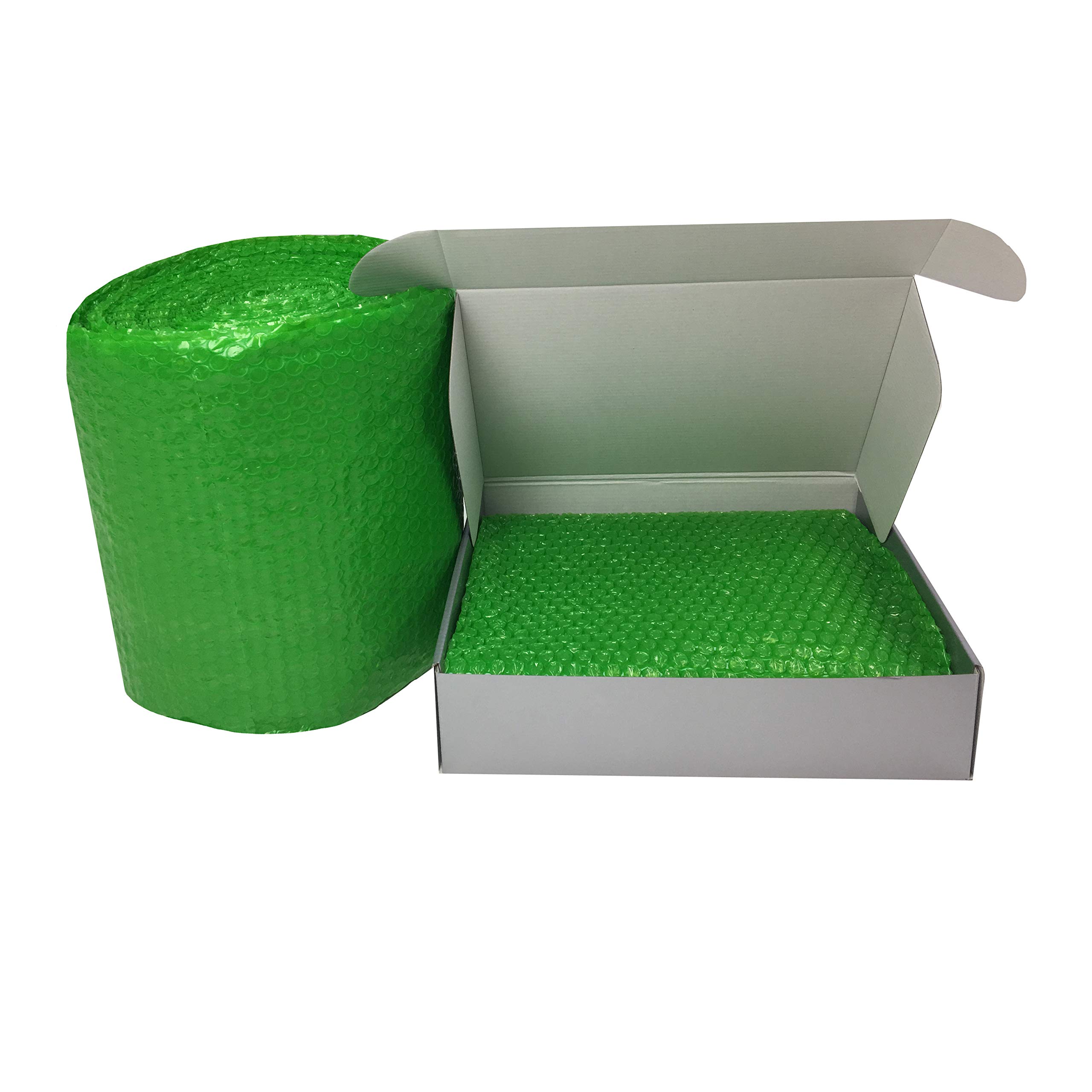 uBoxes Small Bubble Green Wrap - 12