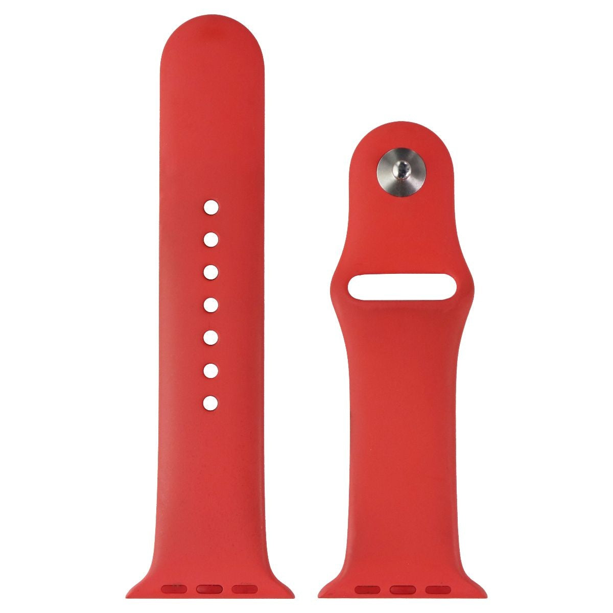 Apple Watch 42mm & 44mm Sport Band - Compatible with All Series (Clementine Orange, S/M Size) | Perfect for Workouts, Running & Everyday Wear