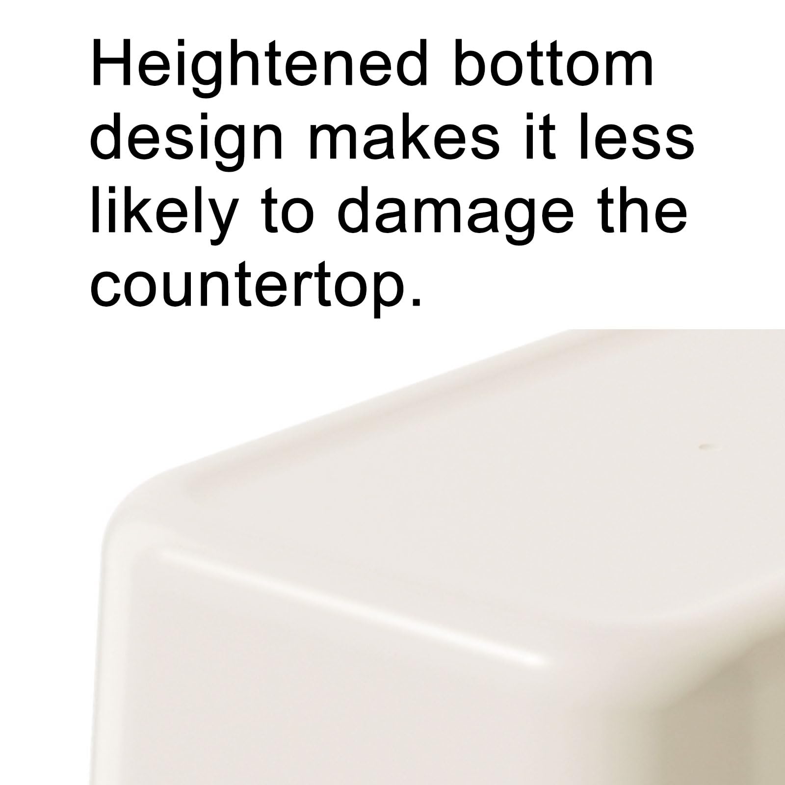 Stackable Plastic Storage Box with Lids - Multifunctional Organizer for Kitchen, Bathroom & Office - Lightweight Countertop Storage with Handles for Easy Transport