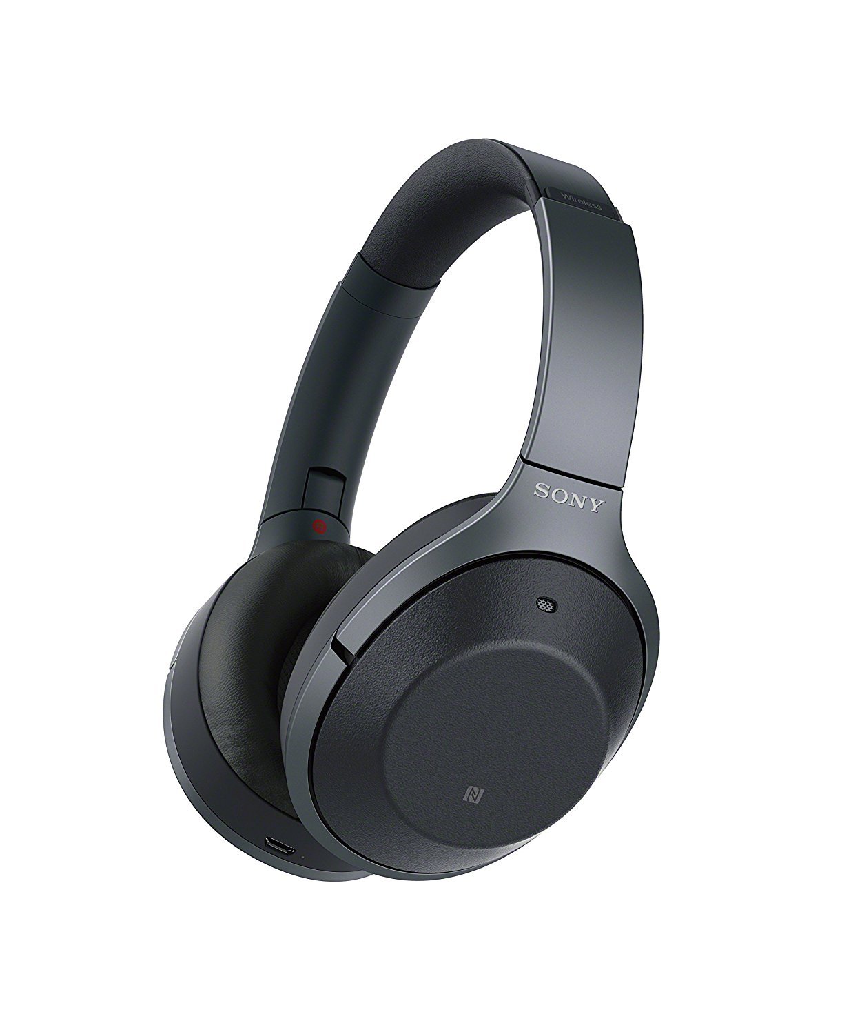 Sony WH-1000XM2 Wireless Bluetooth Noise Cancelling Over-Ear Headphones with Hi-Fi Sound - Certified Refurbished for Travel, Work & Music Listening