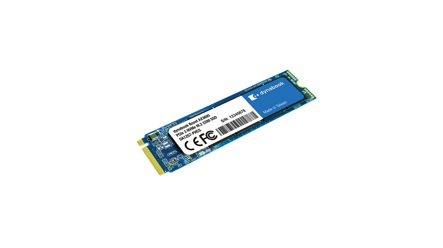 Dynabook Boost AX3600 1TB PCIe 3.0 NVMe M.2 SSD - High Speed Internal Solid State Drive for Gaming, Laptop & PC Upgrade - Boost Performance for Fast Boot, Loading & Data Transfer