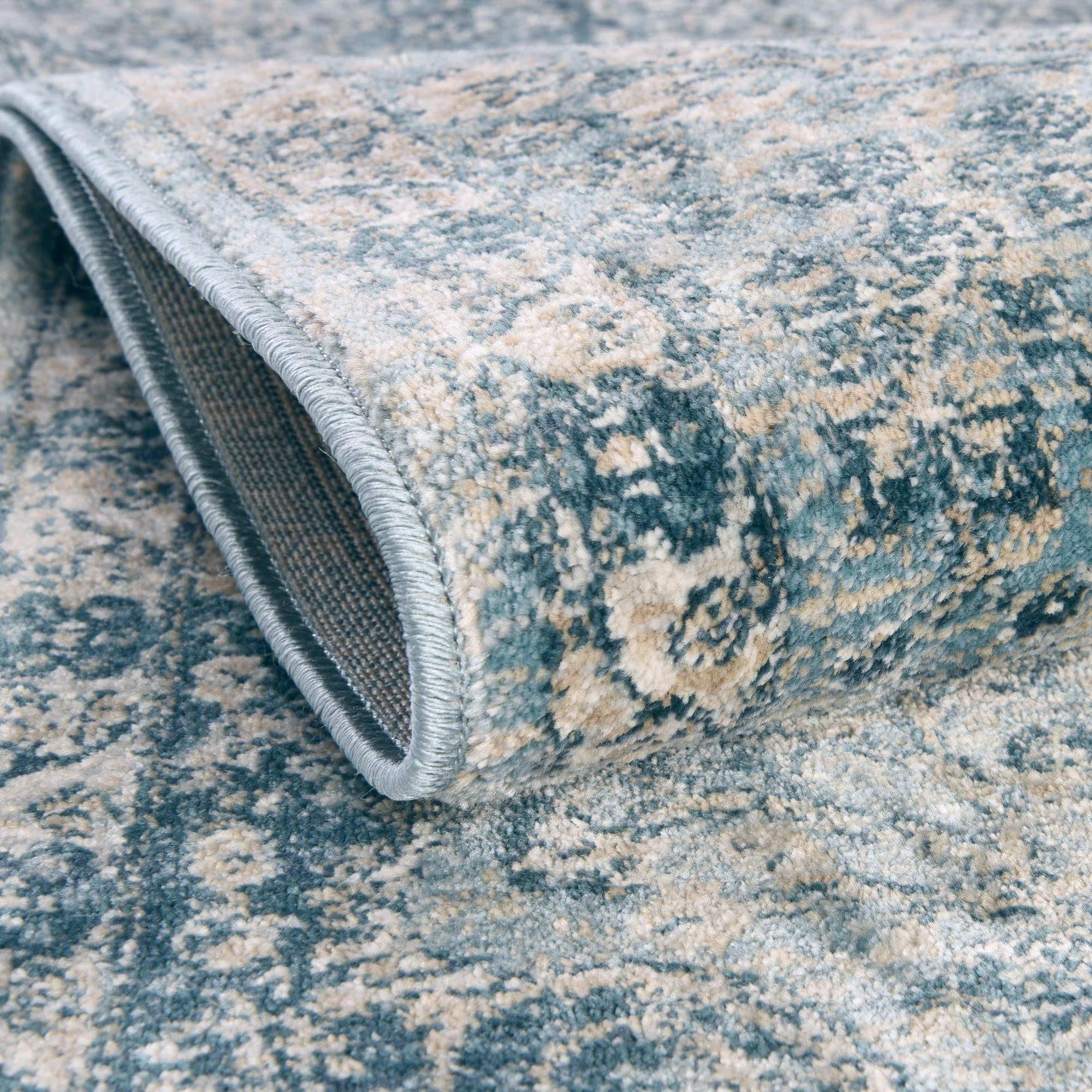 Unique Loom Newport Collection Area Rug - Elms Square 10'2