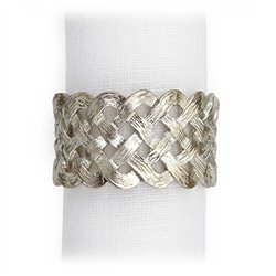 Elegance at Every Gathering: The Story of the Matte Platinum Plated Braid Napkin Rings
