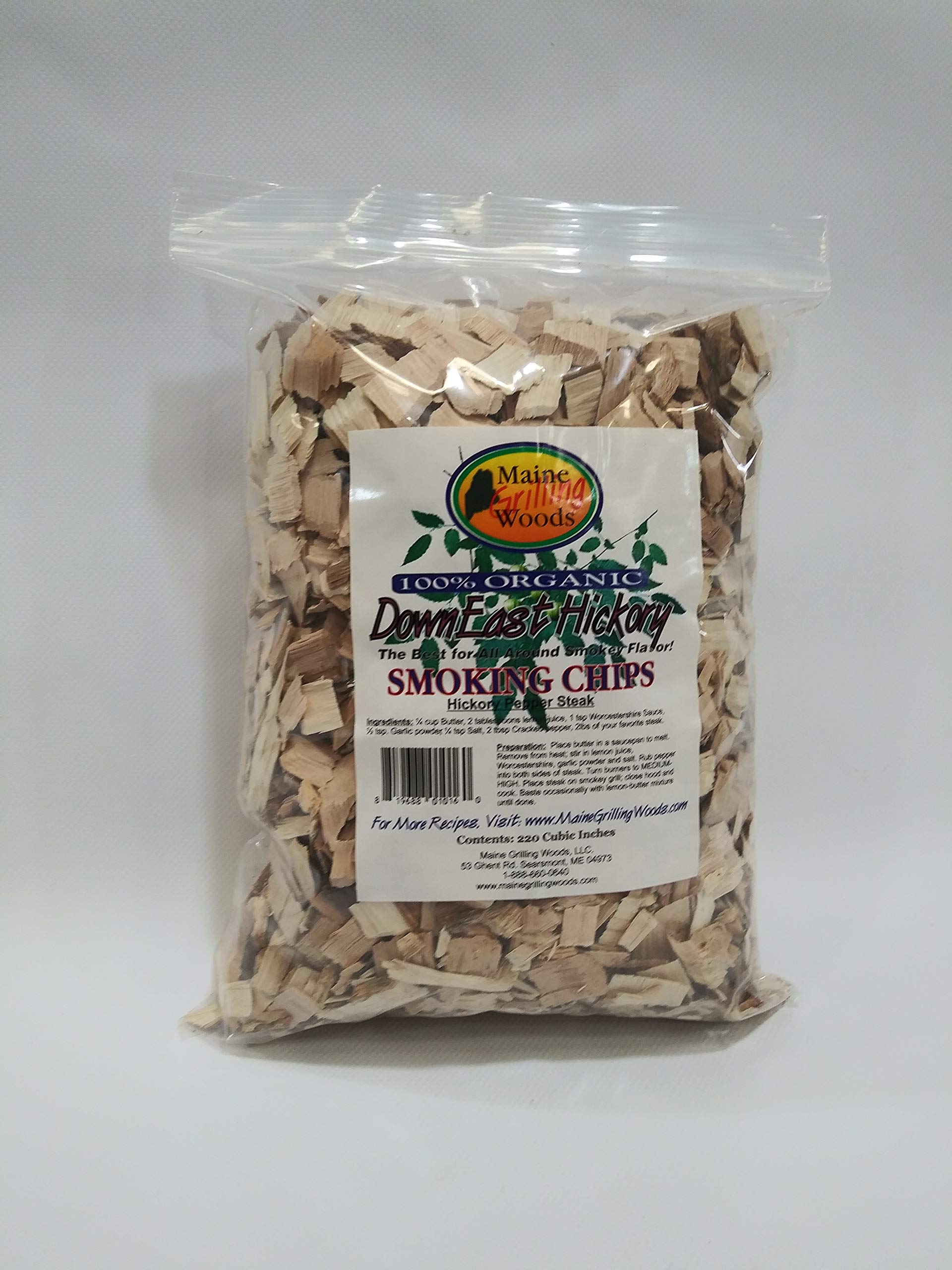 Premium Hickory Wood Chips for Smoking & Grilling – Natural BBQ Flavor Enhancer for Meat, Fish & Poultry – Ideal for Backyard Cookouts, Camping & Outdoor Cooking