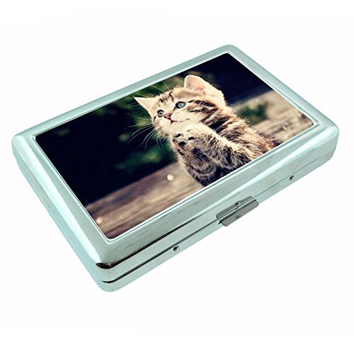 Funny Cat Cigarette Case - Cute Pet Gift for Cat Lovers