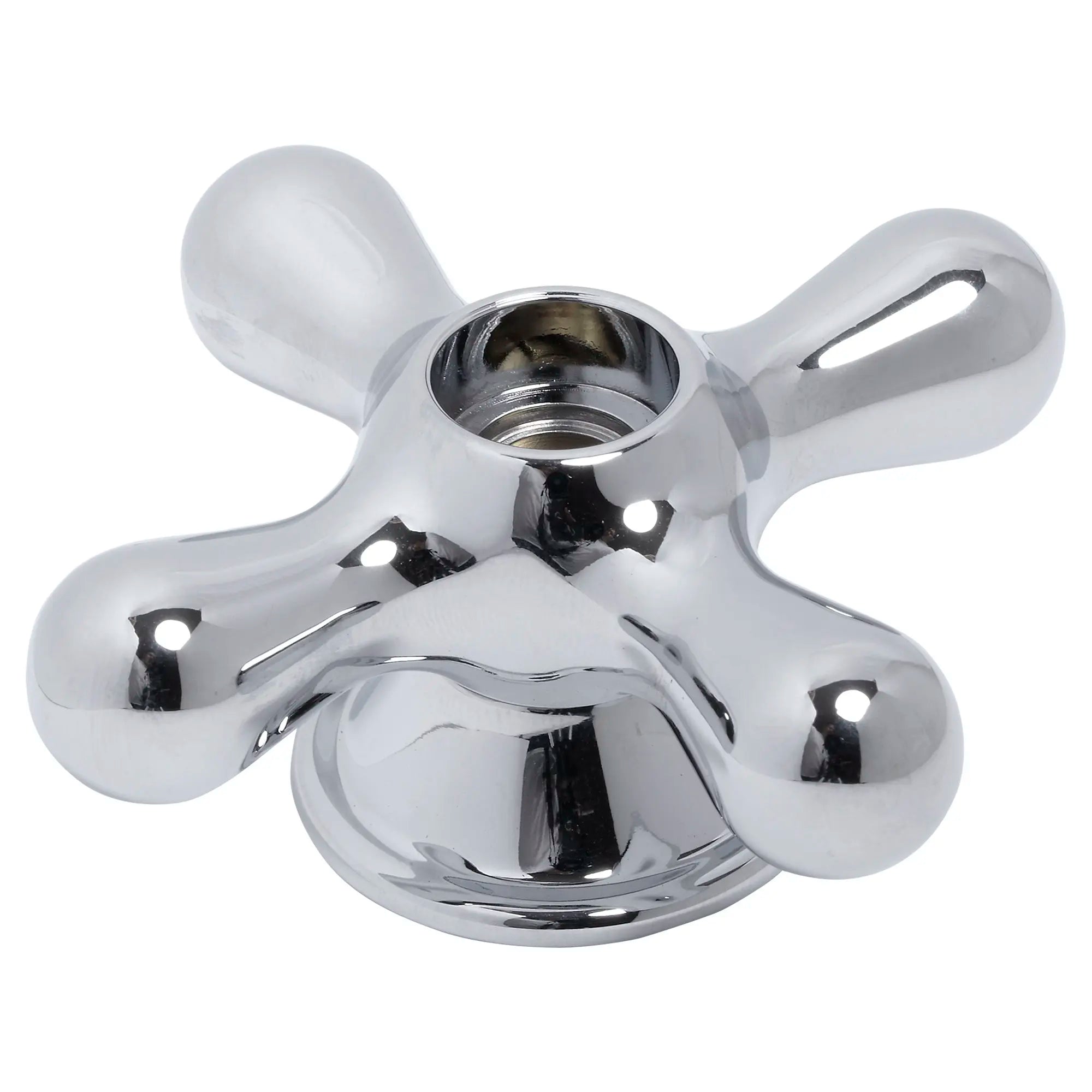 Hampton Metal Cross Faucet Handle - Classic Vintage Style for Bathroom & Kitchen Sink Faucets - Perfect for Home Renovation & DIY Projects