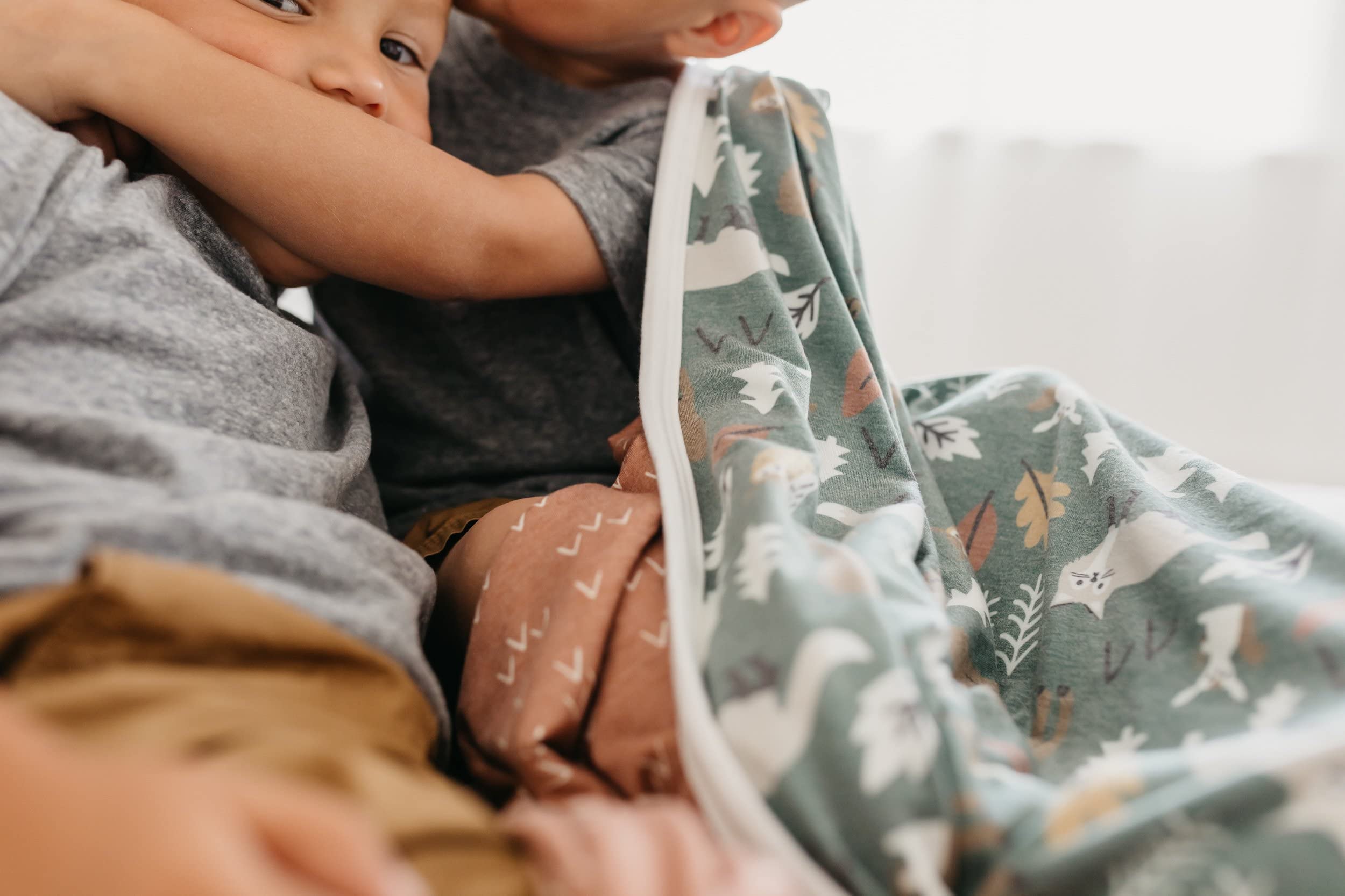 Premium Copper Pearl Jumbo 3-Layer Baby Blanket - Ultra Soft & Breathable Baby Quilt for Newborns, Boys & Girls | 46