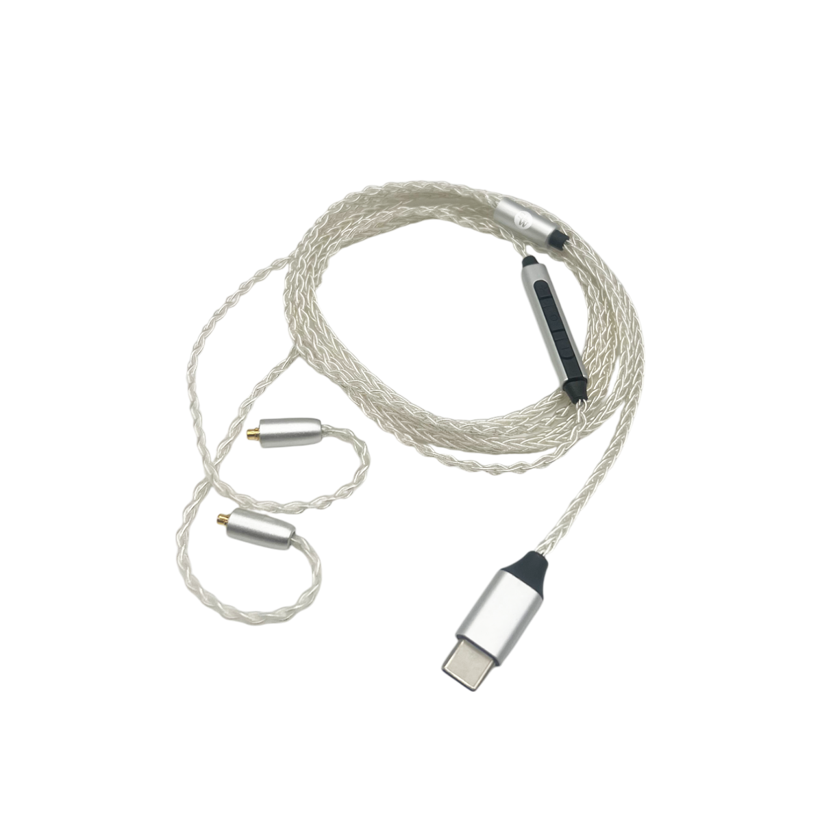 Strauss & Wagner Arlon MMCX to USB-C Upgrade Cable for In-Ear Monitors - 32 Bit Hi-Res Audio - Open Box - Perfect for Musicians, Audiophiles & Studio Recording