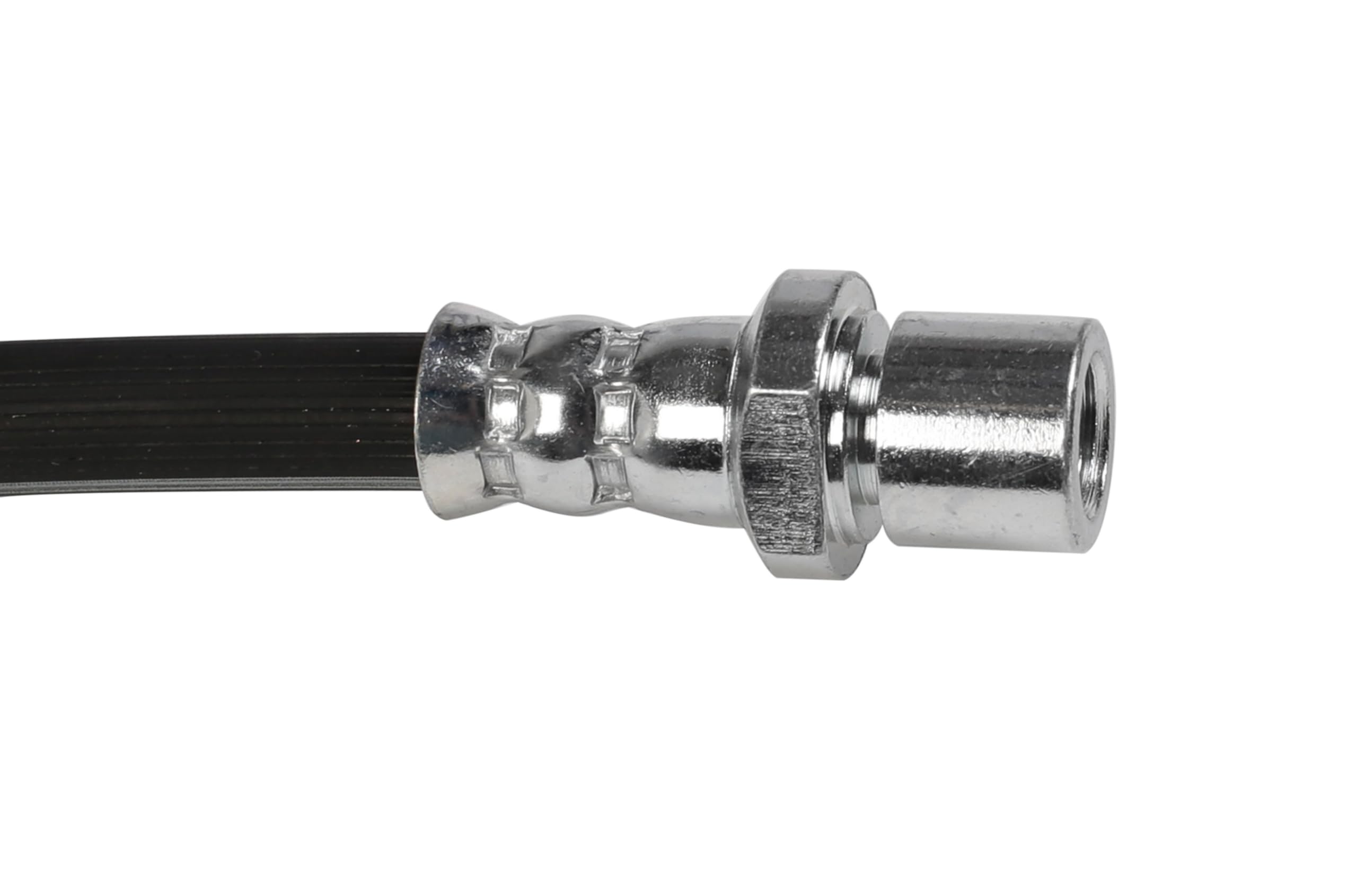 Sunsong 2203858 Brake Hydraulic Hose Replacement - High Performance Brake Line for Trucks & SUVs - Durable DOT Approved Rubber Hose for Smooth Braking - Perfect for Off-Roading, Towing & Daily Commuting