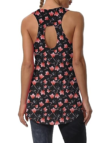 Backless-black Flower