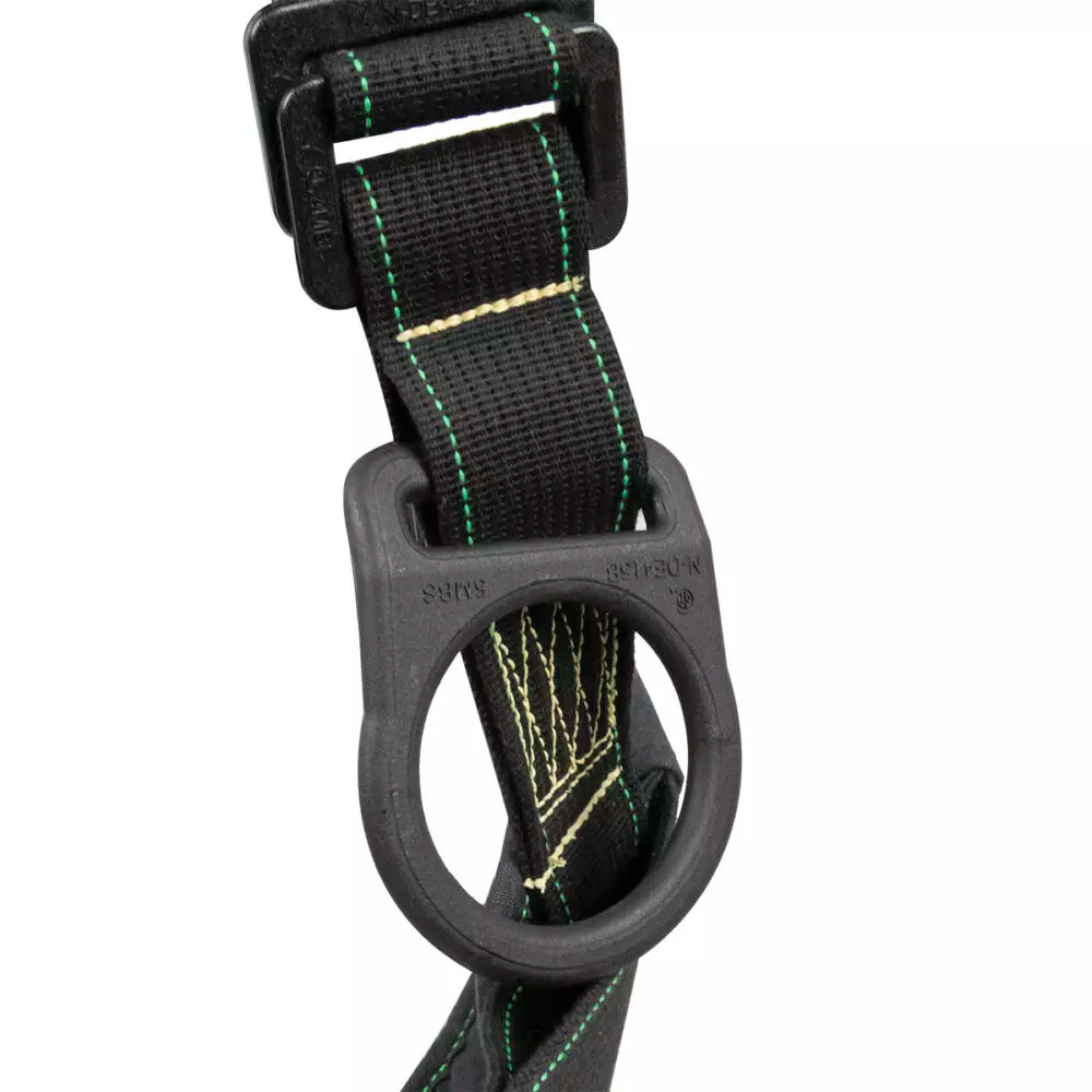 Arc Flash Full Body Harness with DE 3D, DE QC Chest, DE FD & DE QC Legs - Heavy Duty Safety Gear for Electrical Work & Industrial Fall Protection