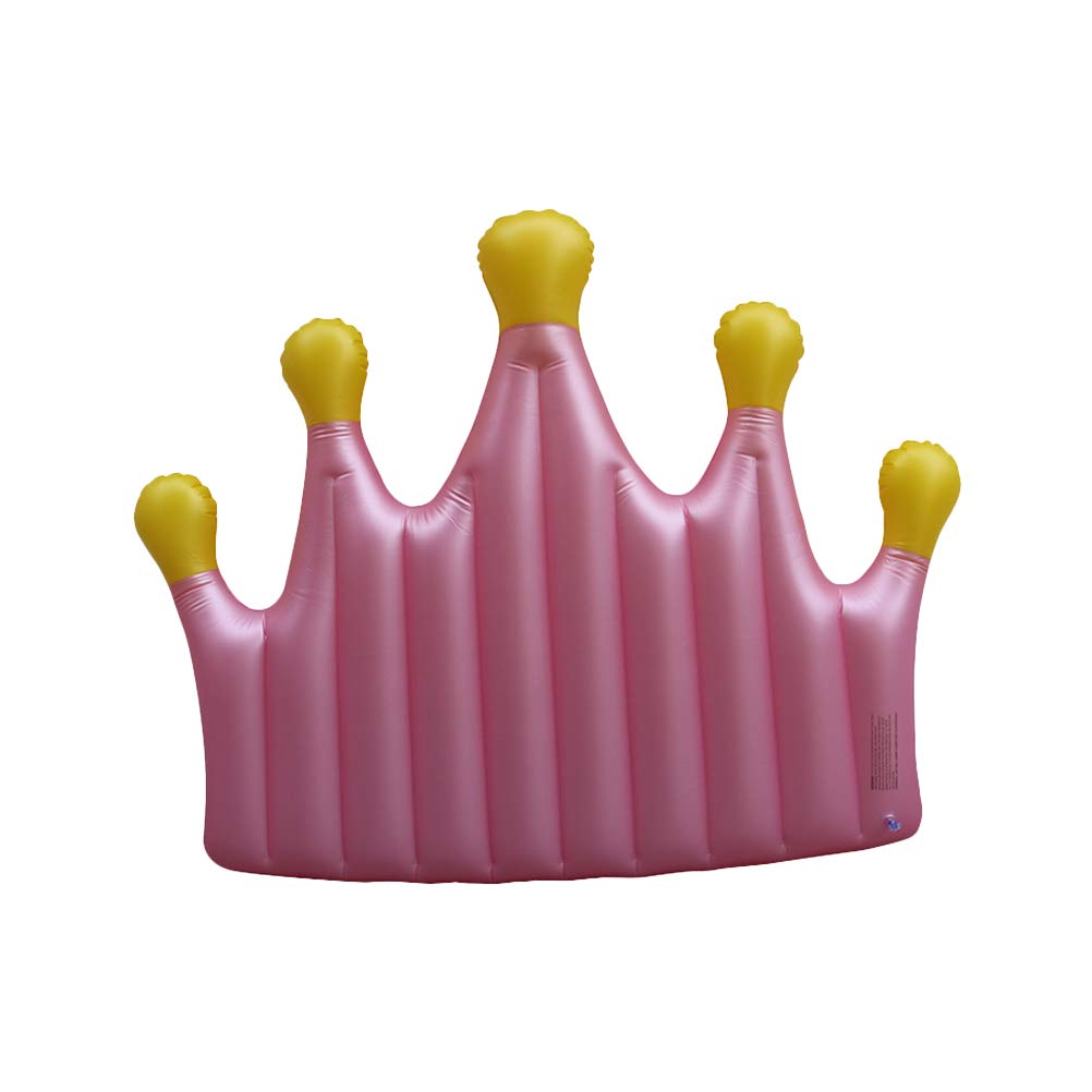 **BESPORTBLE Crown-Shaped Inflatable Pool Float Bed - Premium Swimming Pool Mat & Water Cushion for Relaxation (1-Piece) - Perfect for Pool Parties, Beach Lounging & Summer Relaxation**