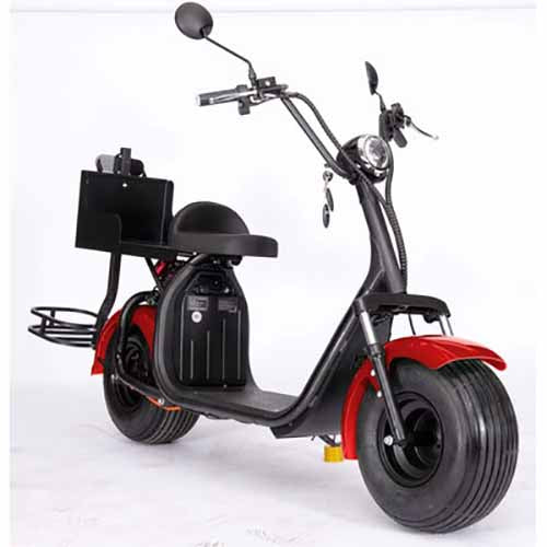 2000W 60V Electric Fat Tire Trike - 3 Wheel Scooter Moped Bike with Golf Rack, Similar to CityCoco Bike CT 3G - Perfect for Commuting, Golf Course Transport & Urban Adventure