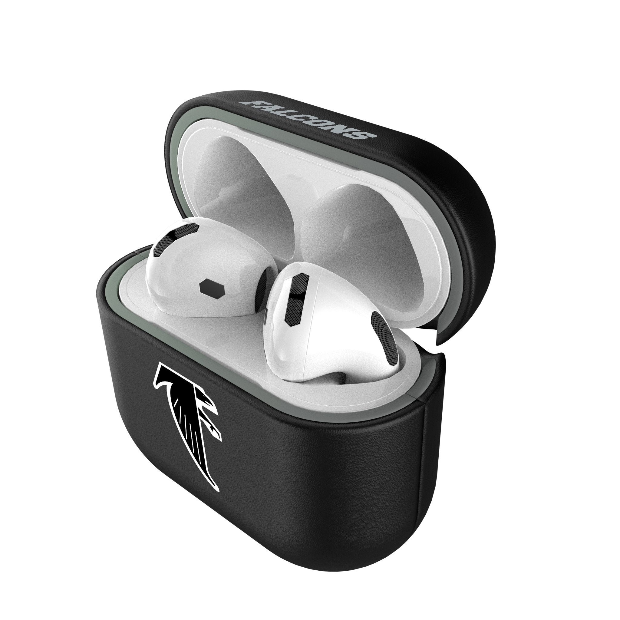 Atlanta Falcons NFL Team Logo AirPods Case Cover - Durable Protective Case for AirPods 1/2/3/Pro - Perfect for Falcons Fans & Football Enthusiasts - Great for Game Day, Travel & Everyday Use