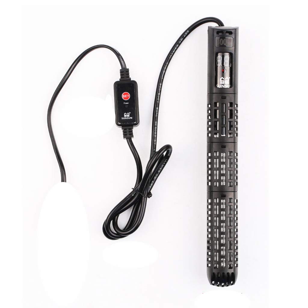 KKYG Adjustable Submersible Aquarium Heater with External Temperature Controller - Fish Tank Heater with/without Protective Cover for Tropical Fish, Saltwater & Freshwater Tanks - Perfect for Home, Office & Aquarium Shops