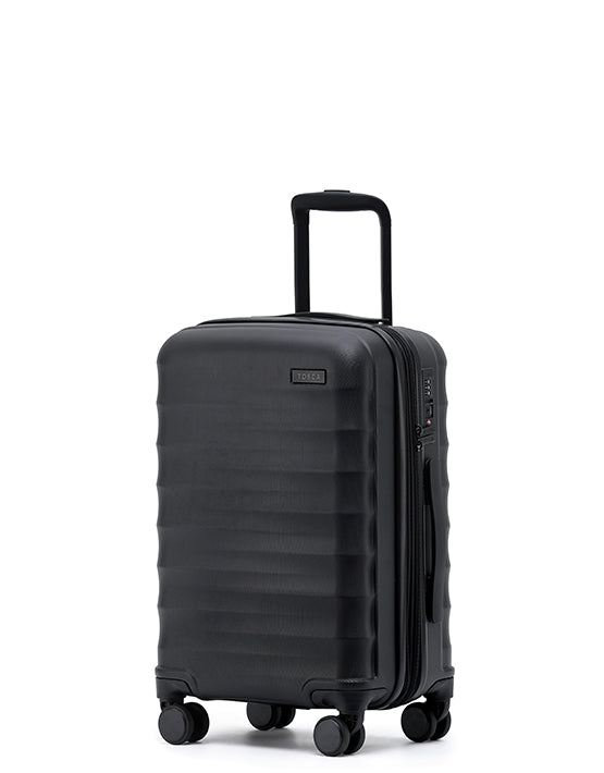 Tosca Interstellar 2.0 2-Piece Luggage Set - 20 Inch Carry-On & Vanity Case in Black | Perfect for Travel, Business Trips & Weekend Getaways