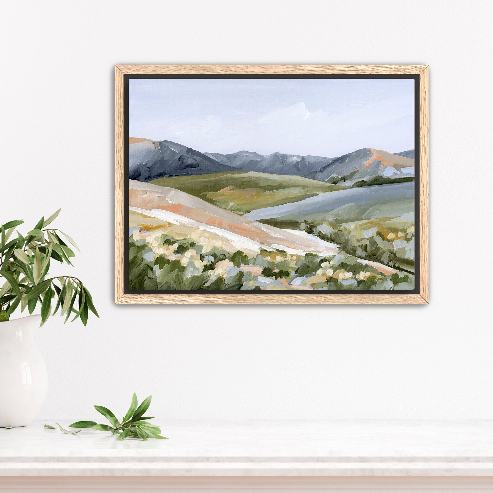 Seasons Mingling Art Print - Beautiful Nature Landscape Wall Decor for Home, Office & Gifts | Perfect for Living Room, Bedroom & Interior Design
