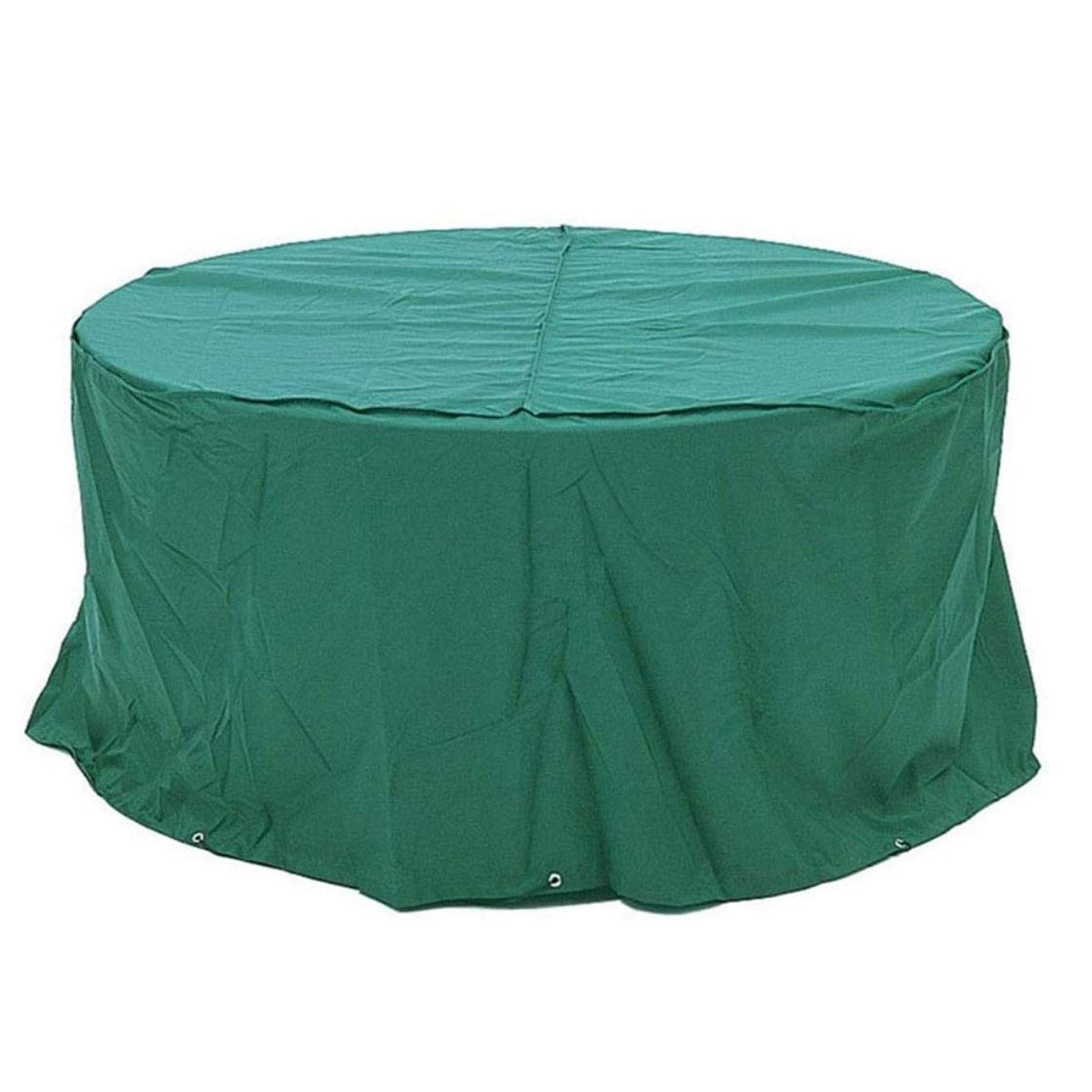 Waterproof Garden Furniture Covers 250x110cm - Heavy Duty Patio Sofa & Bench Cover, Windproof Dust-Proof Oxford Cloth Tarpaulin - Customizable Green Outdoor Furniture Protector for All Weather Use in Backyard, Deck or Balcony