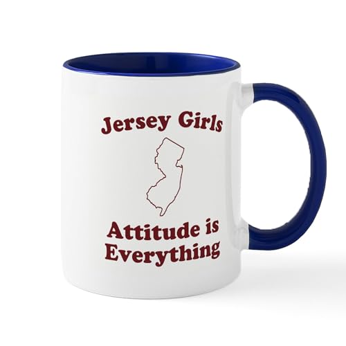 White/Navy Inside - Jersey Girls Mug