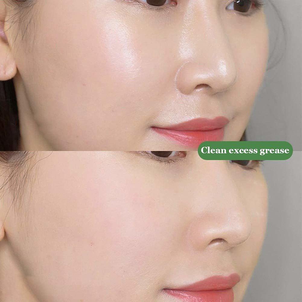 Best Natural Green Tea Mask Stick - Deep Cleansing, Oil Control & Anti-Acne - Moisturizing & Refreshing Solid Face Mask for Oily & Acne-Prone Skin - Perfect for Travel, Gym & Quick Skincare Routine