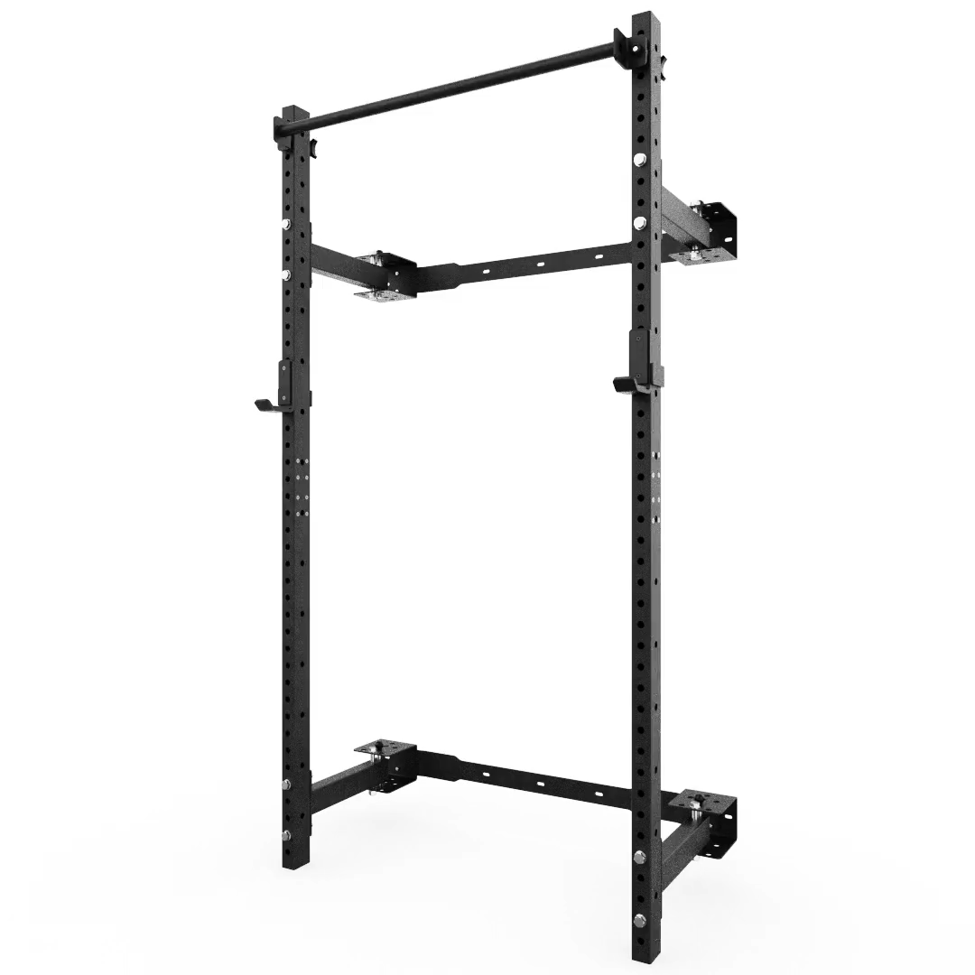 PRx Fold In ONE Rack - Compact Foldable Wall Mounted Home Gym Equipment for Strength Training | Perfect for Small Spaces, Apartments & Home Workouts