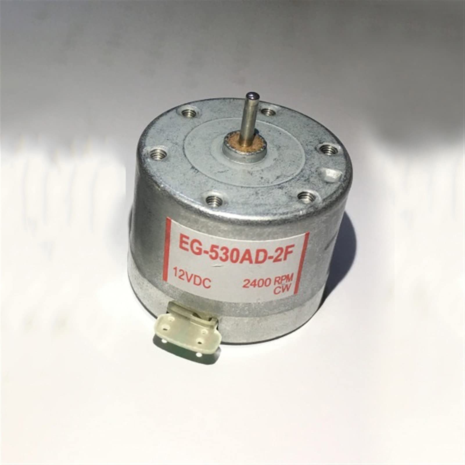 DIY Small DC Motor 6V 9V 12V - EG-530AD Model with CCW/CW Rotation - Replacement Parts for Recorders, Toys & Science Projects - High Torque Geared Motor (12V, CCW B) - Perfect for STEM Education, Electronics Repair & DIY Hobby Projects