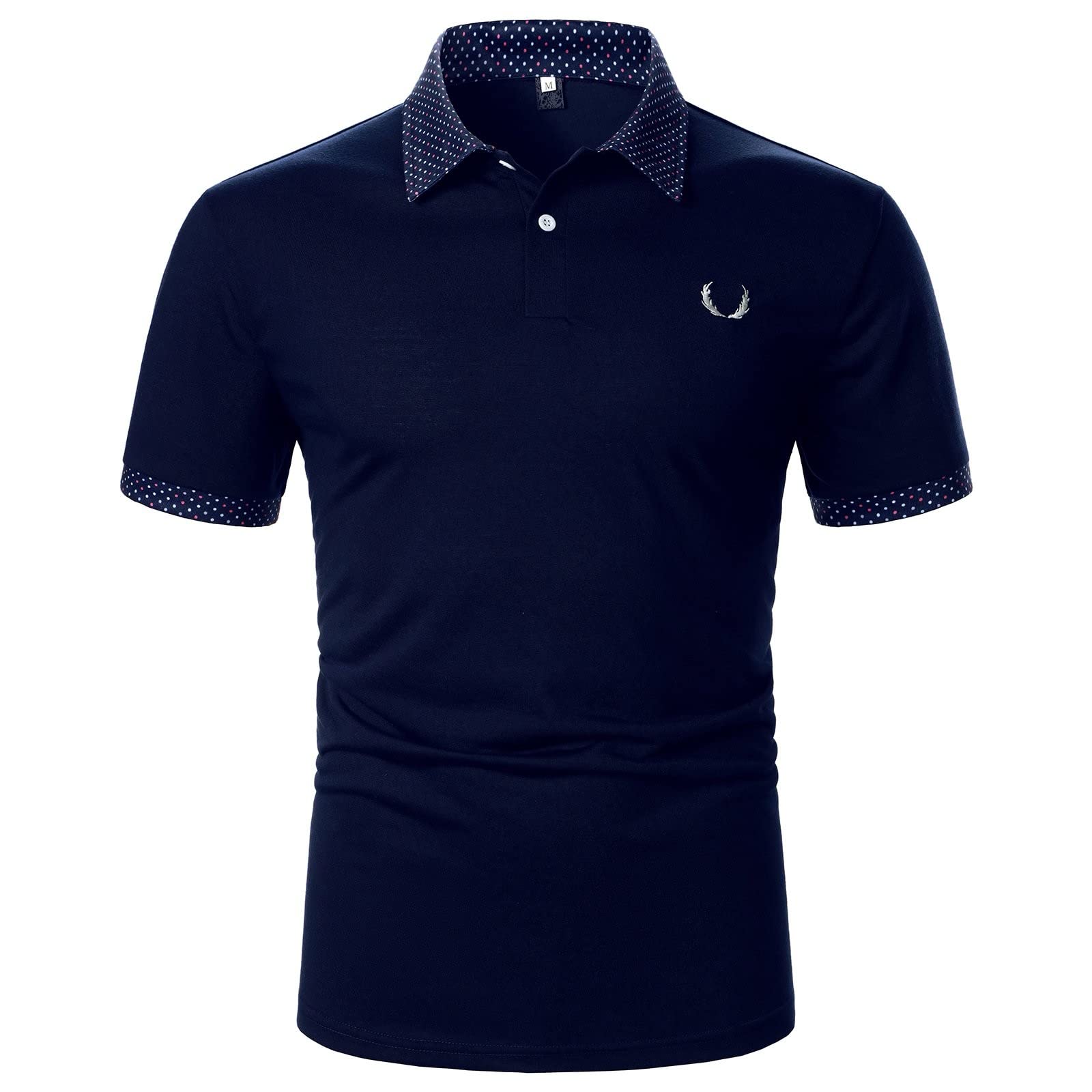 Men's Regular Fit Preppy Shirt - Comfortable Work & Outdoor Sports T-Shirt for Golf, Tennis & Swimming | Casual Wear & Active Lifestyle