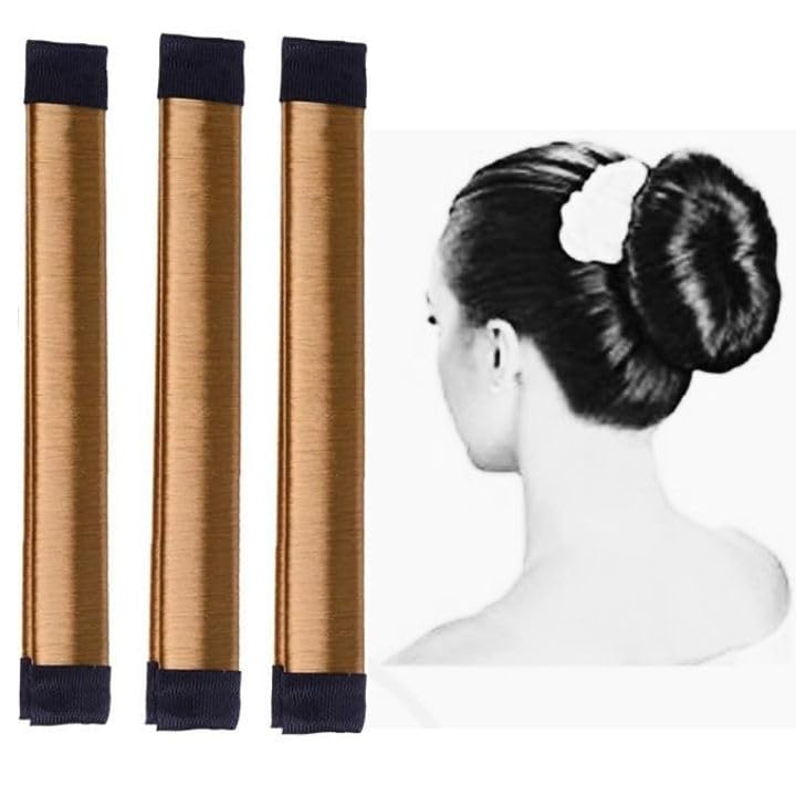 PAARTHO DIY Donut Magic Hair Bun Maker - Easy Hair Styling Tool for Updos, Ponytails & Braids | Perfect for Weddings, Parties & Everyday Hairstyles