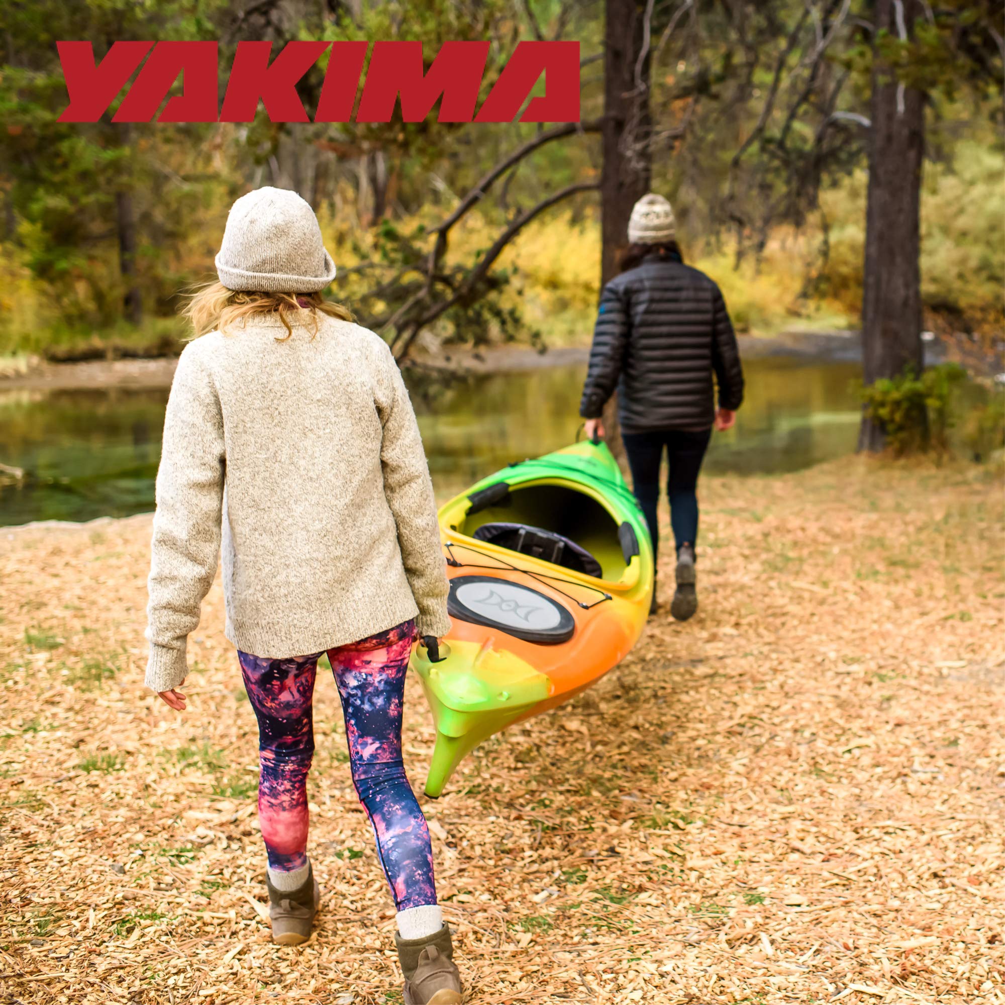 Yakima JayHook Rooftop Kayak Carrier - Heavy Duty Vehicle Roof Rack for 1 Kayak - Perfect for SUVs, Trucks & Outdoor Adventures