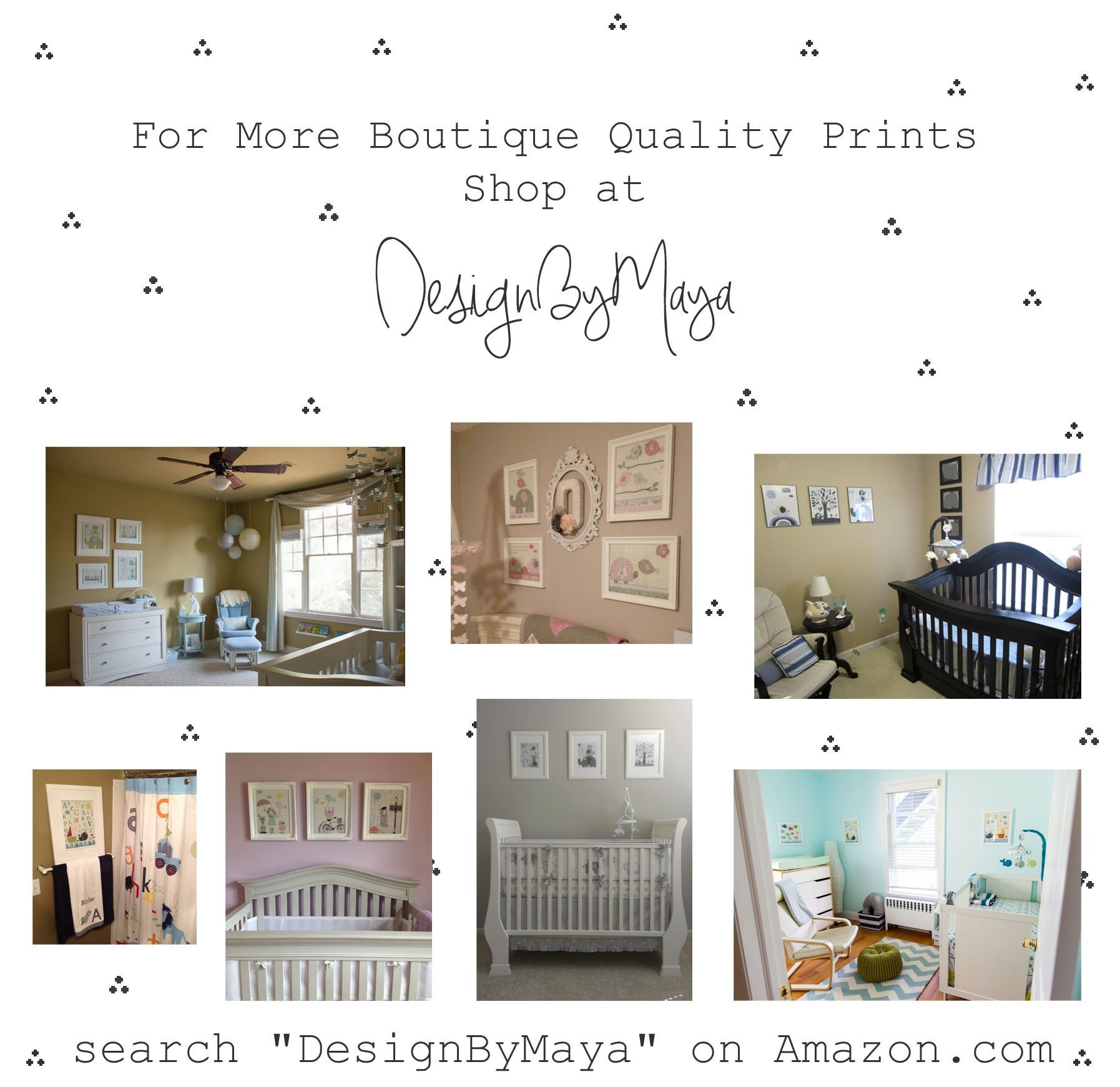 Woodland Animals Baby Wall Decals - Modern Nursery Room Decor, Peel & Stick Wall Art for Kids - Perfect for Baby Shower Gifts & Nursery Wall Stickers