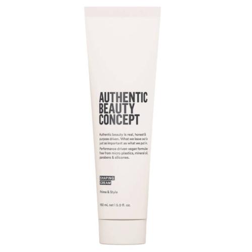 Authentic Beauty Concept Shaping Cream 5.3 oz - Hair Styling & Volume Cream for Women & Men - Perfect for Curly, Wavy & Straight Hair Styling at Home or Salon