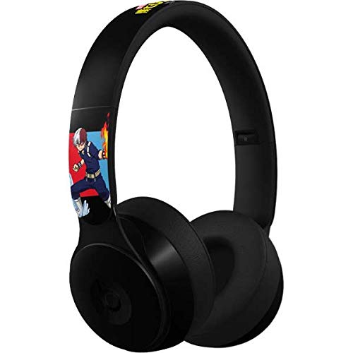 Officially Licensed Funimation Shoto Todoroki Skin Decal for Beats Solo Pro Headphones - Anime Design Protective Cover for Music Lovers & Anime Fans